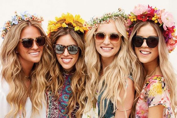Get festival chic at the hen do