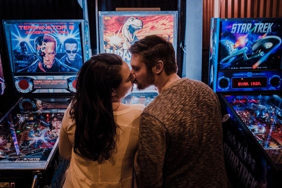 Enter the new normal of dating with a trip to the arcade
