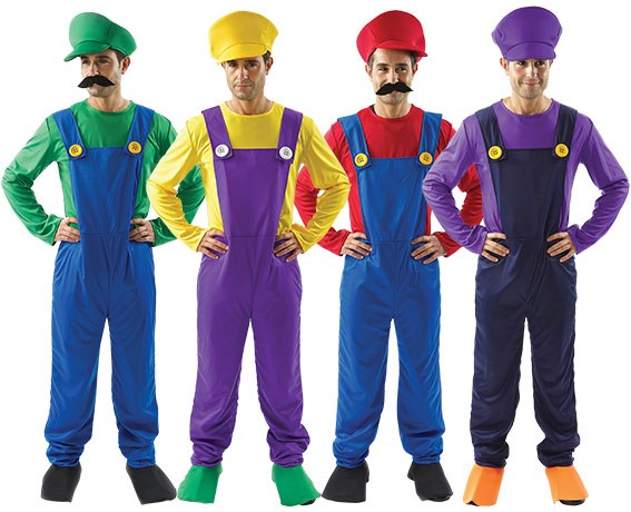 Dress up as Mario for the stag do