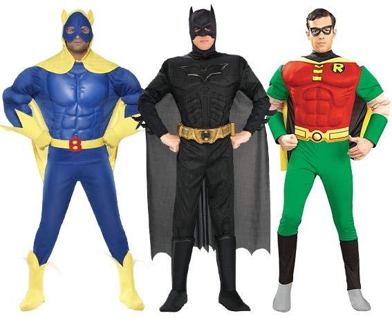 Try this stag do fancy dress theme and be a superhero