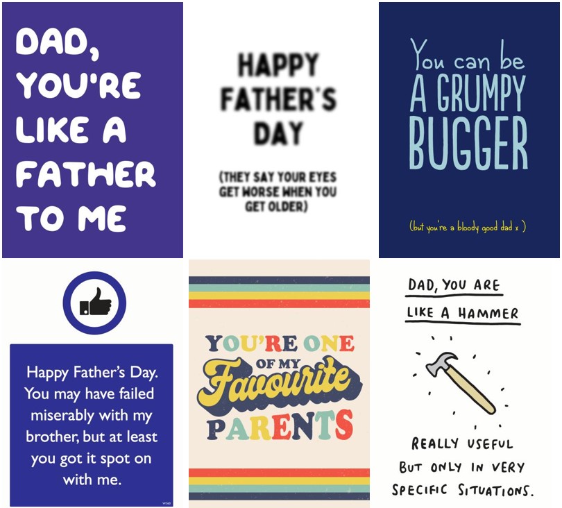 Funny Father's Day cards from thortful