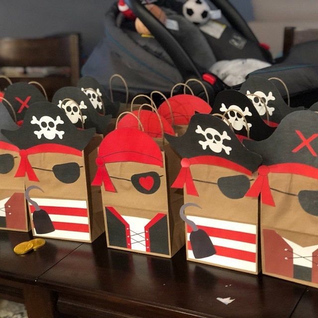 Pirate party bags