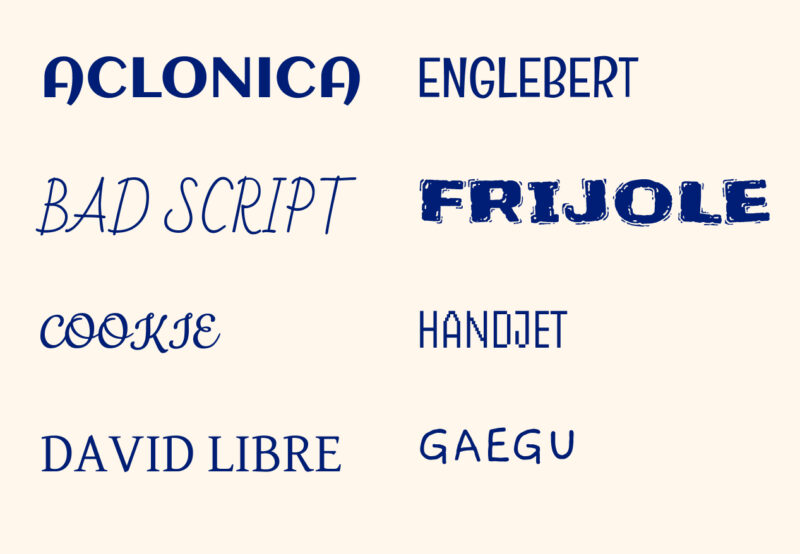 How to stand out using fonts and design - thortful